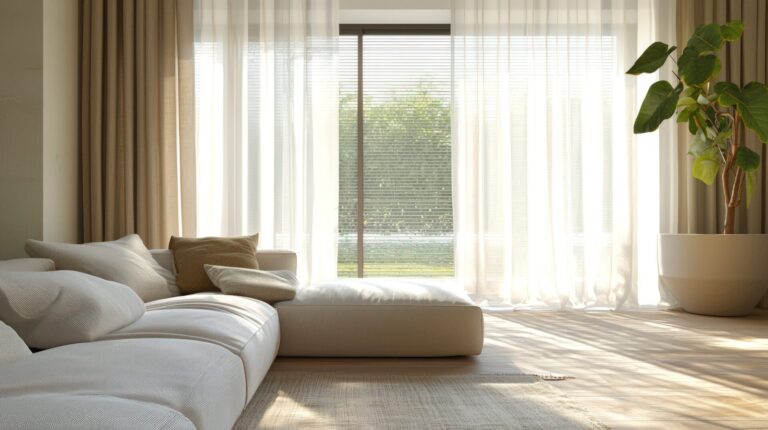 neutral-sheer-curtains-soft-modern-manhattan-living-room